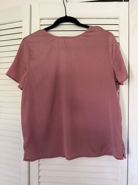 Banana Republic Dusky Rose Short Sleeve Tee